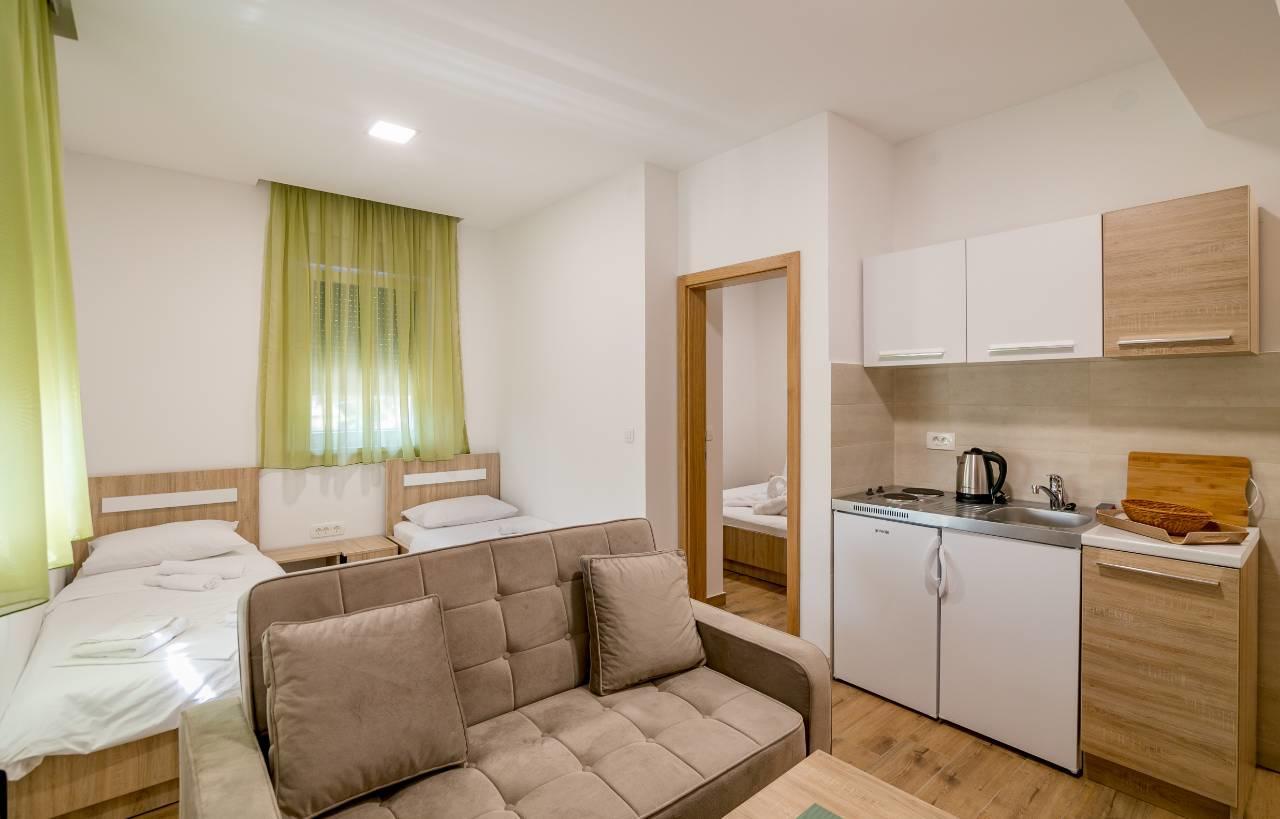 Apartmani Luka Meljine Exteriör bild